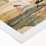 Tahiti Study" Modern Wall Art - Exotic Contemporary Decor