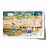 Tahiti Study" Modern Wall Art - Exotic Contemporary Decor