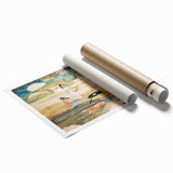 Tahiti Study" Modern Wall Art - Exotic Contemporary Decor