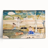 Tahiti Study" Modern Wall Art - Exotic Contemporary Decor