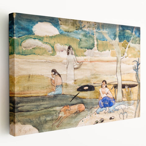 Tahiti Study" Modern Wall Art - Exotic Contemporary Decor