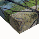 The Market Gardens of Vaugirard" Modern Wall Art - Lush Contemporary Landscape Decor