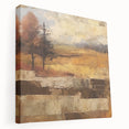 Rustic Autumn Landscape Wall Art - Vintage Farmhouse Nature Print