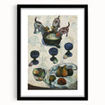 Modern Wall Art - Vibrant Still Life with Abstract Playful Puppies
