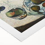 Modern Wall Art - Vibrant Still Life with Abstract Playful Puppies