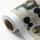 Modern Wall Art - Vibrant Still Life with Abstract Playful Puppies