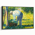 Impressionism Wall Art: The Gardener by Georges Seurat Print