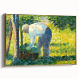 Impressionism Wall Art: The Gardener by Georges Seurat Print