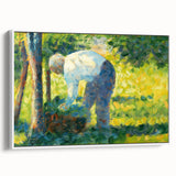 Impressionism Wall Art: The Gardener by Georges Seurat Print