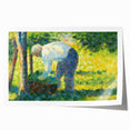 Impressionism Wall Art: The Gardener by Georges Seurat Print