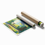 Impressionism Wall Art: The Gardener by Georges Seurat Print
