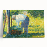 Impressionism Wall Art: The Gardener by Georges Seurat Print