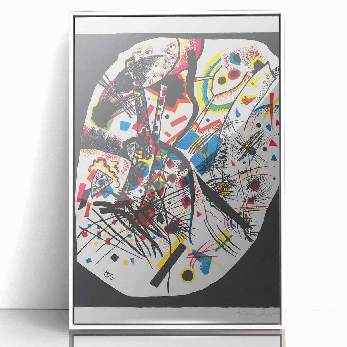 Abstract Modern Art - Vibrant Geometric Design for Contemporary Spaces