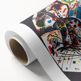 Abstract Modern Art - Vibrant Geometric Design for Contemporary Spaces