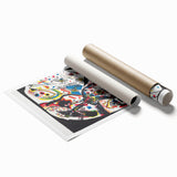 Abstract Modern Art - Vibrant Geometric Design for Contemporary Spaces