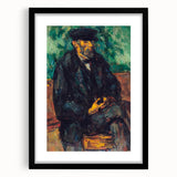Impressionist Portrait Wall Art - The Gardener by Cézanne Print