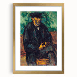 Impressionist Portrait Wall Art - The Gardener by Cézanne Print