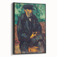 Impressionist Portrait Wall Art - The Gardener by Cézanne Print