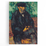 Impressionist Portrait Wall Art - The Gardener by Cézanne Print