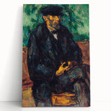 Impressionist Portrait Wall Art - The Gardener by Cézanne Print
