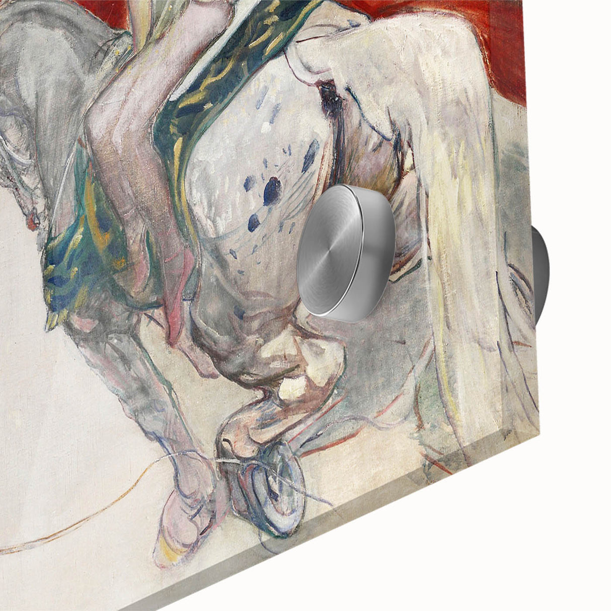 Equestrienne (At the Cirque Fernando)" Modern Wall Art - Captivating Contemporary Circus Decor