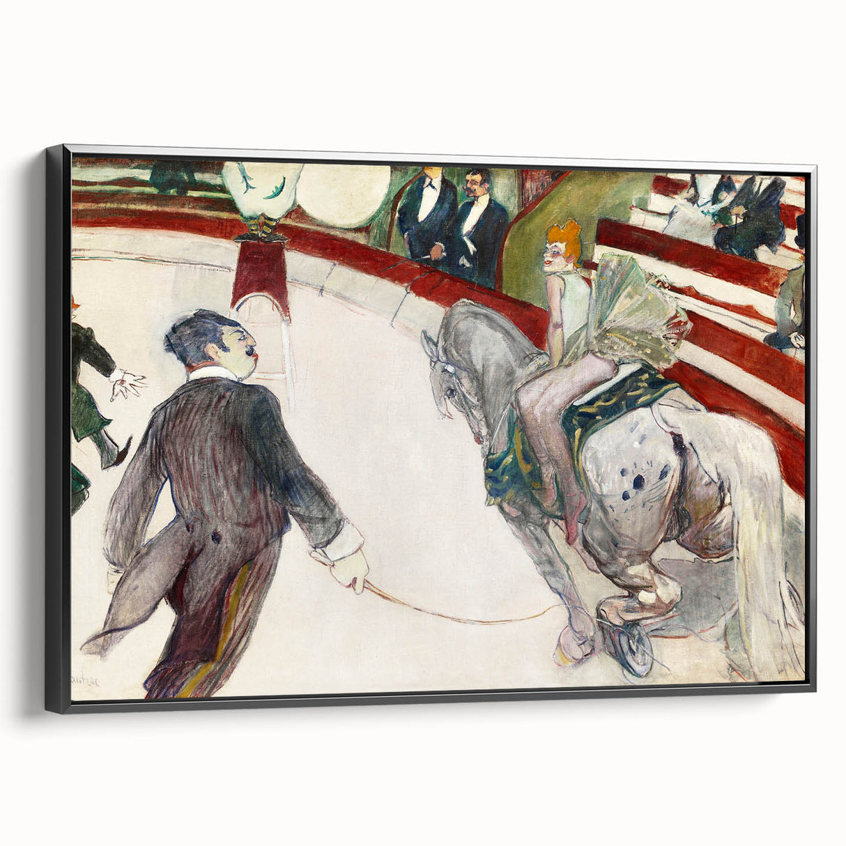 Equestrienne (At the Cirque Fernando)" Modern Wall Art - Captivating Contemporary Circus Decor