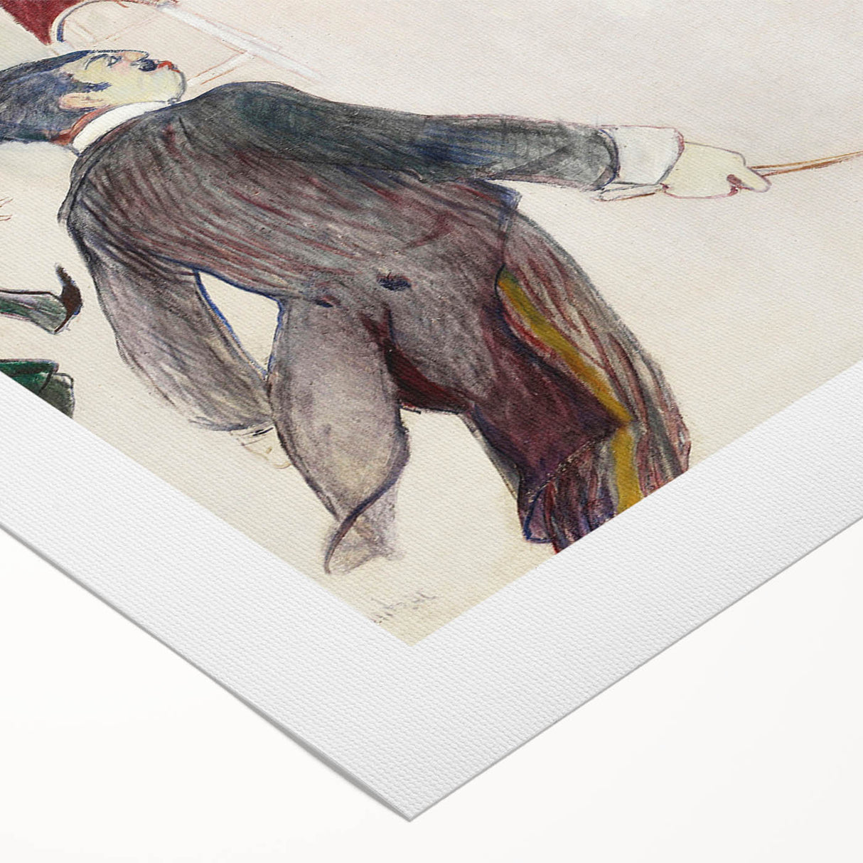 Equestrienne (At the Cirque Fernando)" Modern Wall Art - Captivating Contemporary Circus Decor