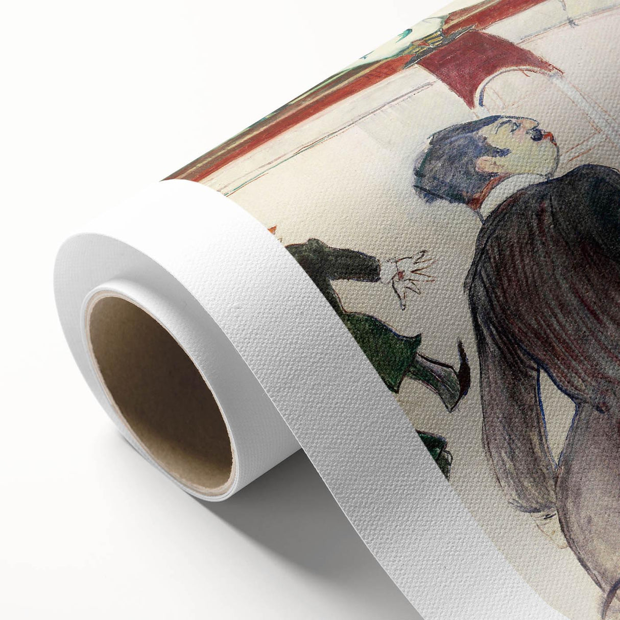 Equestrienne (At the Cirque Fernando)" Modern Wall Art - Captivating Contemporary Circus Decor