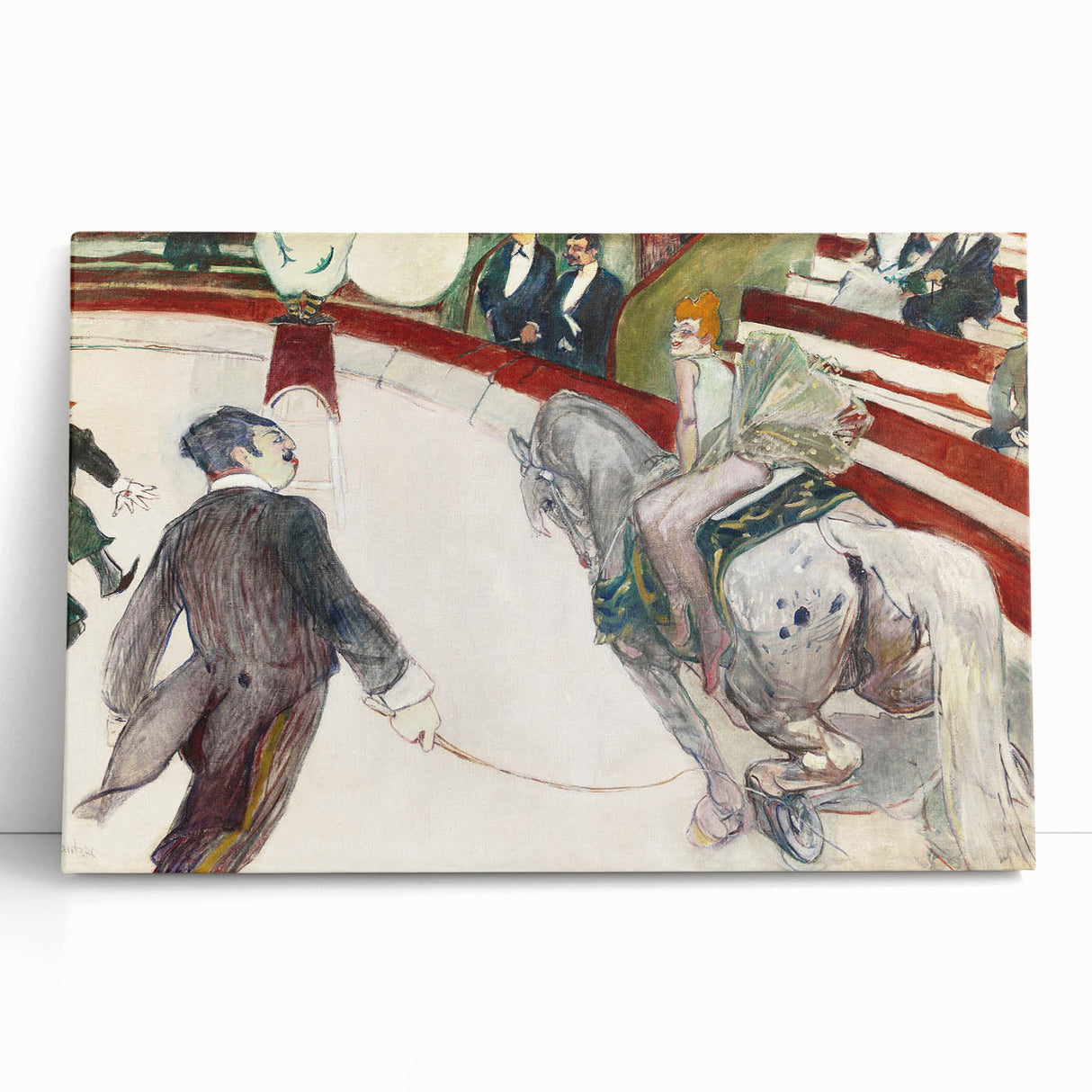 Equestrienne (At the Cirque Fernando)" Modern Wall Art - Captivating Contemporary Circus Decor