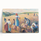 Impressionism Wall Art: The Gleaners by Camille Pissarro Print