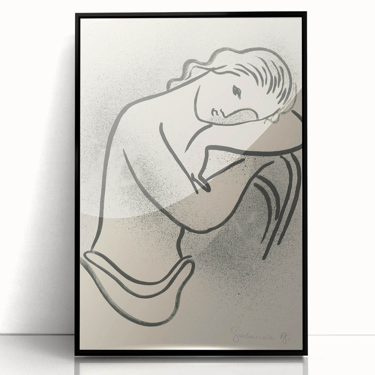 Minimalist Modern Wall Art - Graceful Line Art for Contemporary Spaces