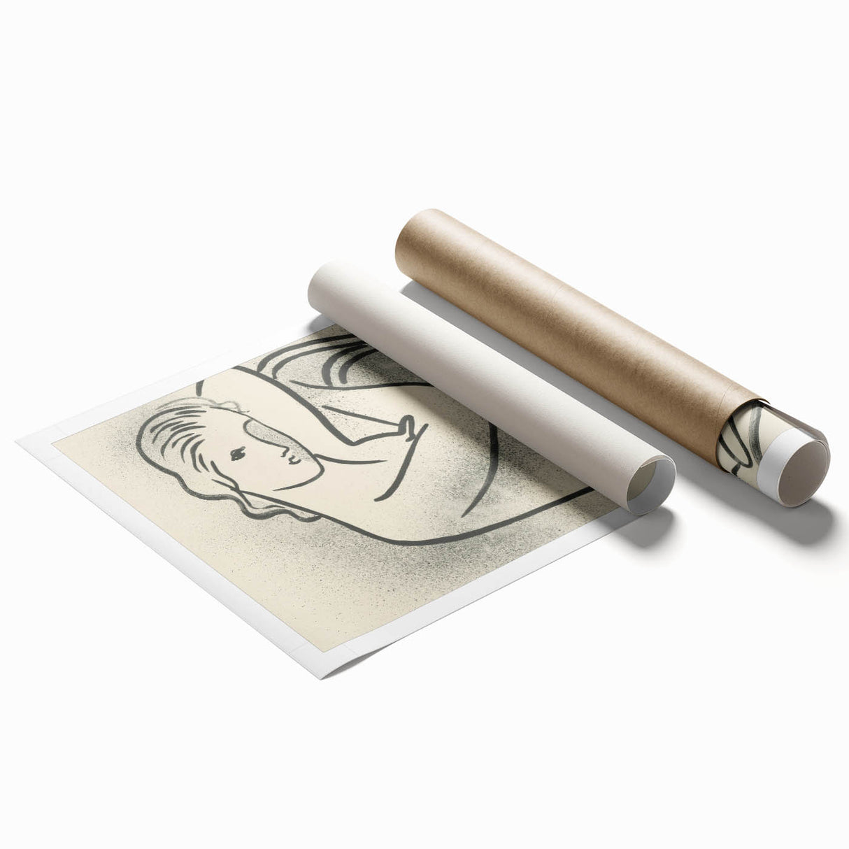 Minimalist Modern Wall Art - Graceful Line Art for Contemporary Spaces
