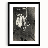 Impressionist Black-and-White Print - The Hanged Man by Toulouse-Lautrec