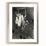 Impressionist Black-and-White Print - The Hanged Man by Toulouse-Lautrec