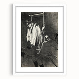 Impressionist Black-and-White Print - The Hanged Man by Toulouse-Lautrec