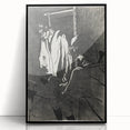 Impressionist Black-and-White Print - The Hanged Man by Toulouse-Lautrec