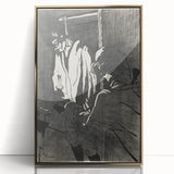 Impressionist Black-and-White Print - The Hanged Man by Toulouse-Lautrec