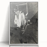 Impressionist Black-and-White Print - The Hanged Man by Toulouse-Lautrec