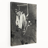 Impressionist Black-and-White Print - The Hanged Man by Toulouse-Lautrec