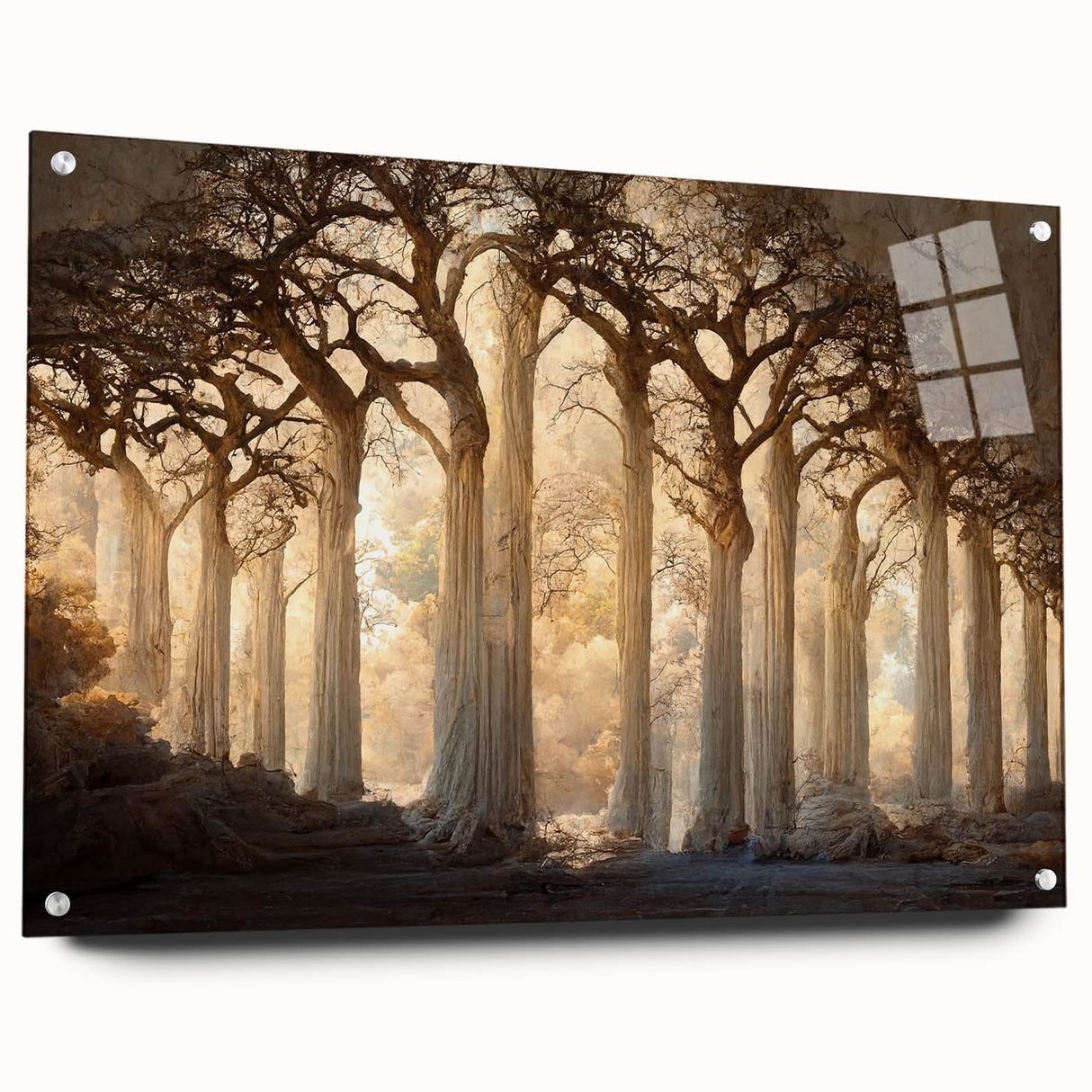 Majestic Archway Forest Office Wall Art – Corporate Decor
