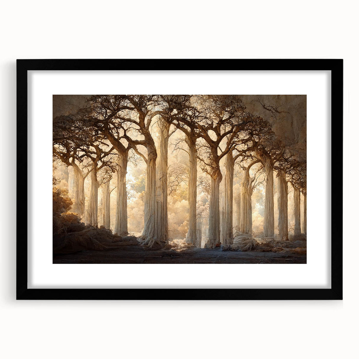 Majestic Archway Forest Office Wall Art – Corporate Decor