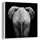 Framed canvas artwork showcasing a collection of vibrant animal designs, set against a white background, ideal for modern home décor and wildlife enthusiasts.