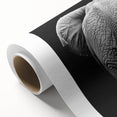 Rolled canvas artwork showcasing a vibrant design of various animals in a colorful, abstract style, elegantly packaged in a protective cardboard tube for easy display.