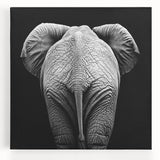 Vibrant stretched canvas showcasing a beautifully detailed design of various animals in a colorful, artistic style, perfect for enhancing home decor with a nature theme.