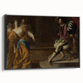 Classic Baroque Art Print - Dramatic Scene with Regal Elegance