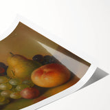 Extra large rolled print featuring line art flowers in neutral tones, ideal for large living room wall art.