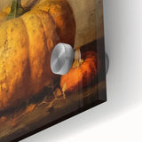 Halloween Art Prints - Rustic Pumpkin Painting for Fall Wall Decor