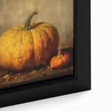 Halloween Art Prints - Rustic Pumpkin Painting for Fall Wall Decor