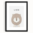 Lion Acrylic Nursery Art - Baby Room Wall Decor for Kids