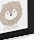 Lion Acrylic Nursery Art - Baby Room Wall Decor for Kids